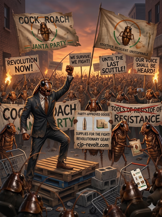 Cockroach Janta Party — Revolution